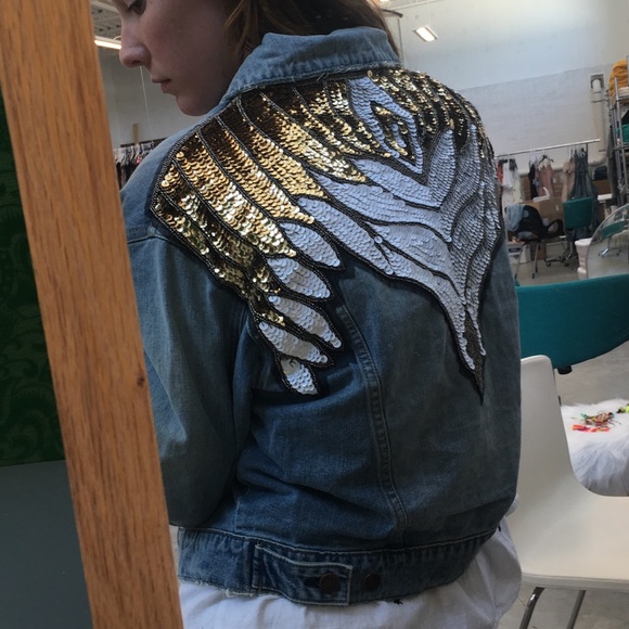 Glam Embellished Denim Jacket | Poshmark